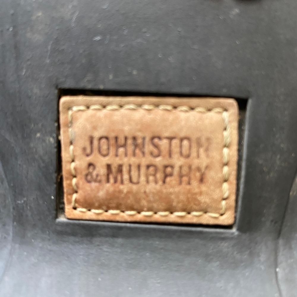 Johnston‎ & Murphy Mens Tan Woven Leather Loafers 20-8543 Size 11.5 M Brazil - Picture 2 of 11